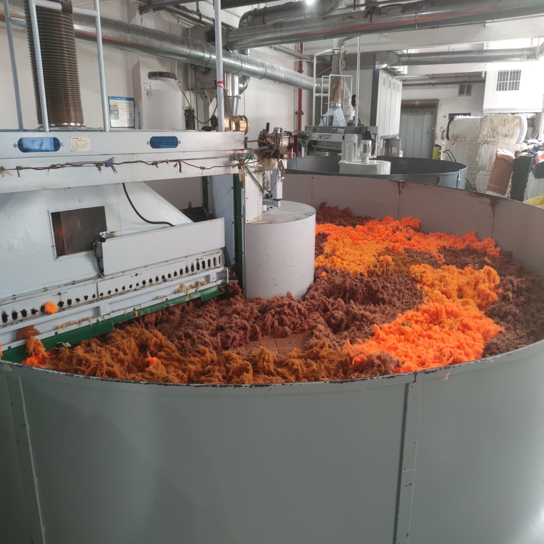 면사 생산 공정