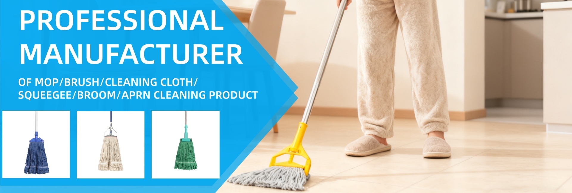 혁신적인 면 대걸레는 바닥 청소 효율성을 혁신합니다